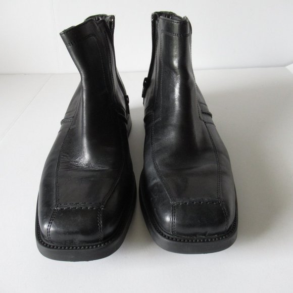 Nunn Bush NXXT Ankle Dress Boot with Side Zipper, Size 9.5, preowned - Picture 4 of 7